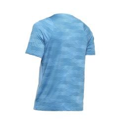 Camiseta Asics Tennis Challenger Print Masculina Azul Claro