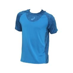 Camiseta Asics Tennis Resolution Masculina Azul