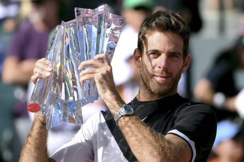 Del Potro derrota Federer e conquista Indian Wells