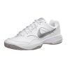 Tênis Nike Feminino Court Lite Branco e Cinza