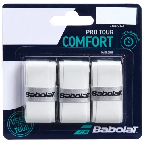 Overgrip Babolat Pro Tour Branco