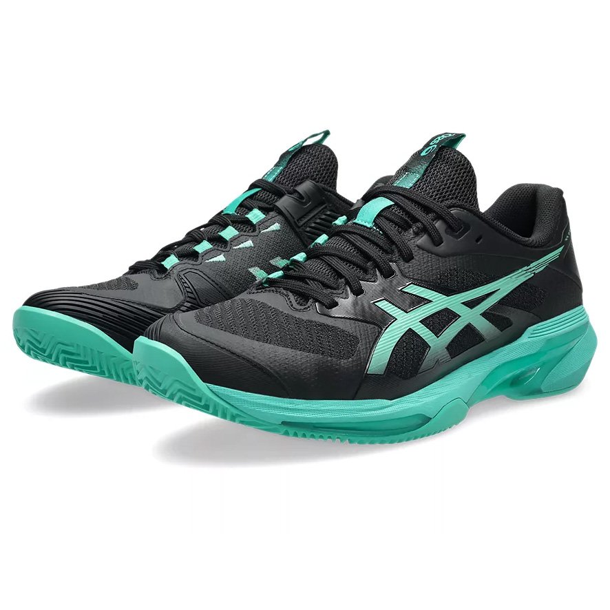 Tênis Asics Solution Speed FF 4 Clay Preto e Verde