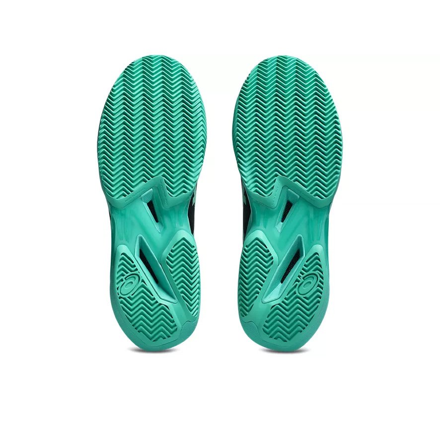 Tênis Asics Solution Speed FF 4 Clay Preto e Verde - Imagem 7